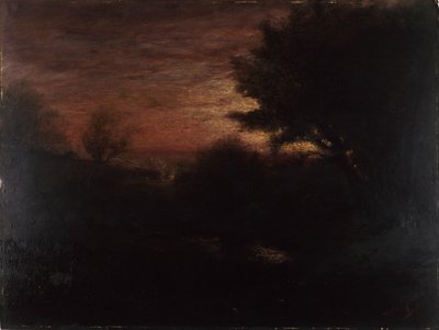 Abendlandschaft von Jules R. Mersfelder